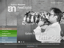 Tablet Screenshot of foodstylist.de